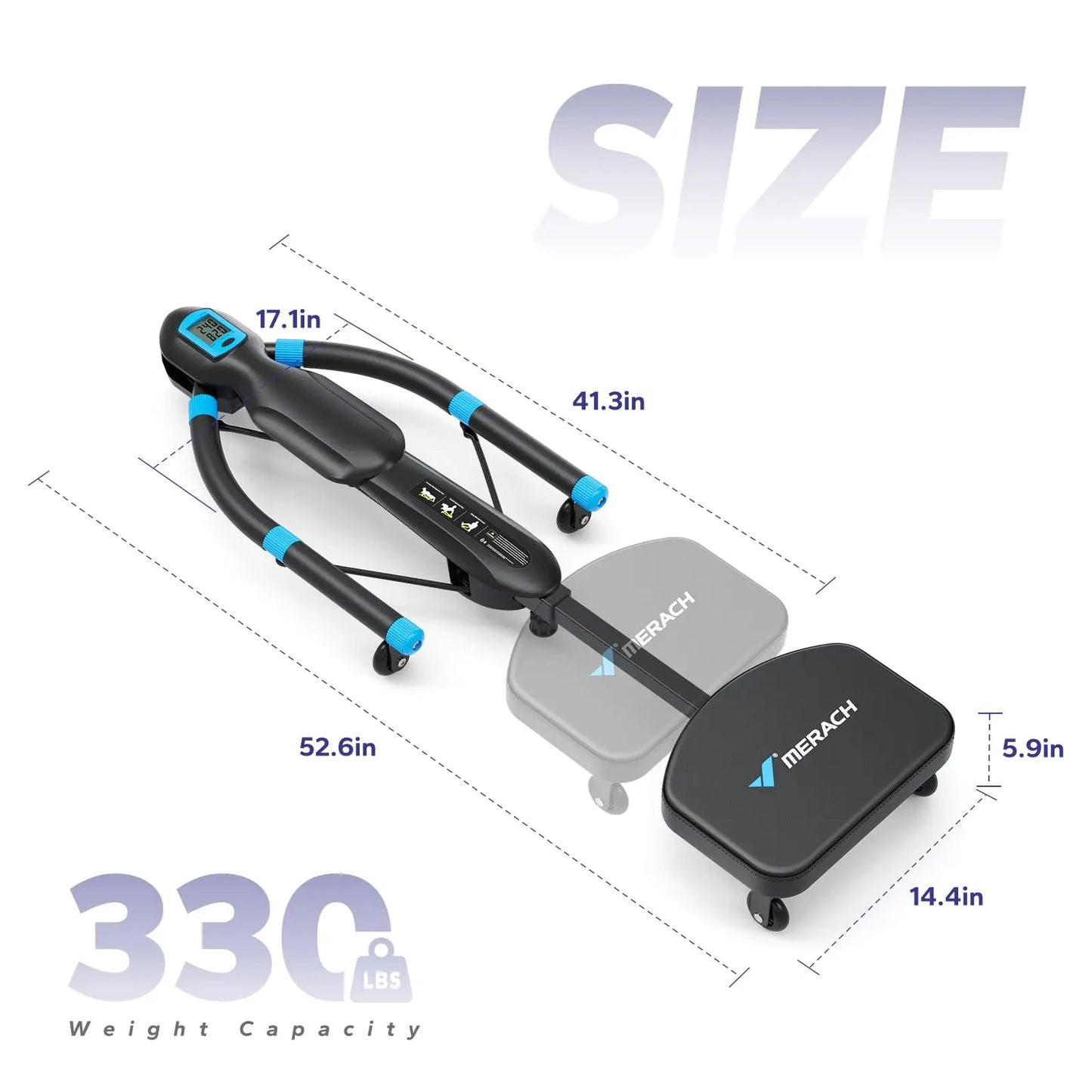 MERACH Dragonfly Core Trainers Ab Machine And Rowing