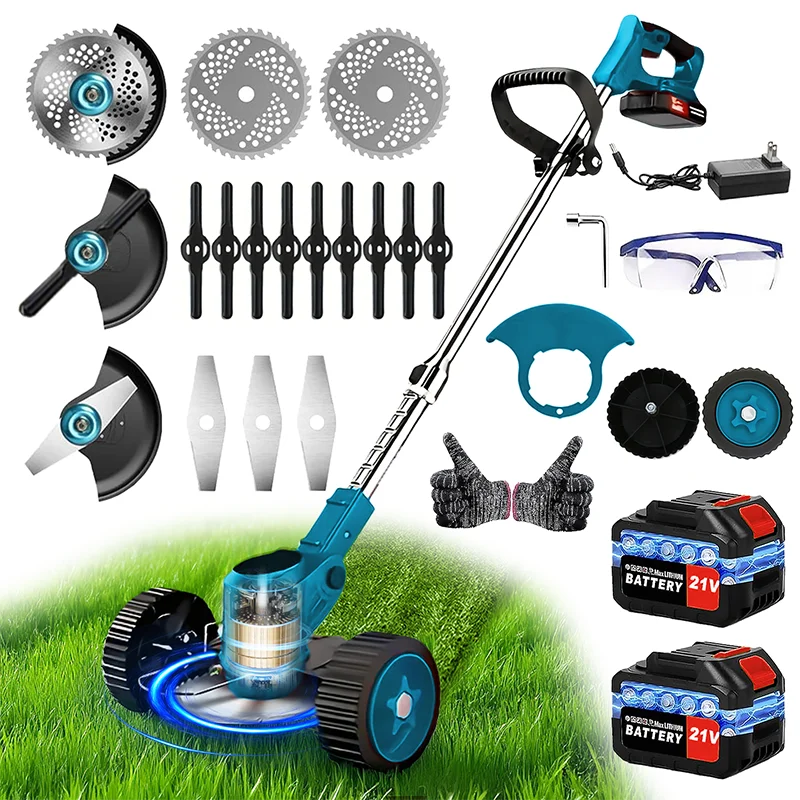 Cordless Telescopic String Trimmer For Outdoor Gardens