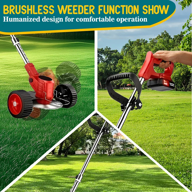 Cordless Telescopic String Trimmer For Outdoor Gardens
