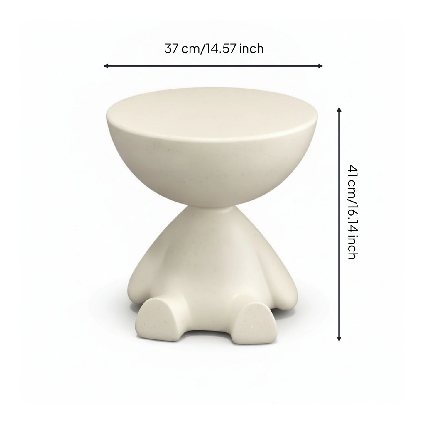 Creative Side End Table Flat Head Bedside Table Household Sofa Side Rack Bedroom Balcony Movable Mini Table Small Apartment Tea