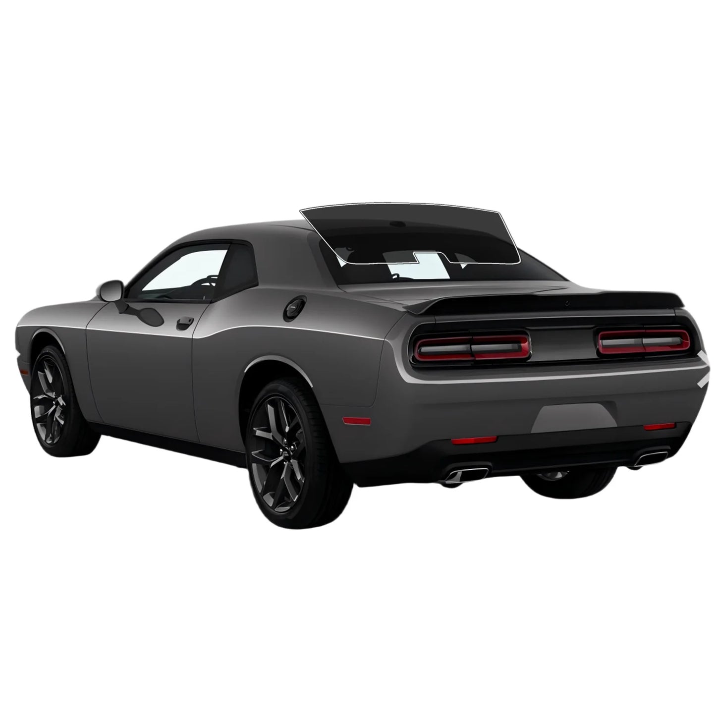 Window Tint Film PreCut For Dodge Challenger 2008-2023 Auto Sticker Sun Heat 2Ply Anti-Shatter, UV Blocking,Privacy Protection