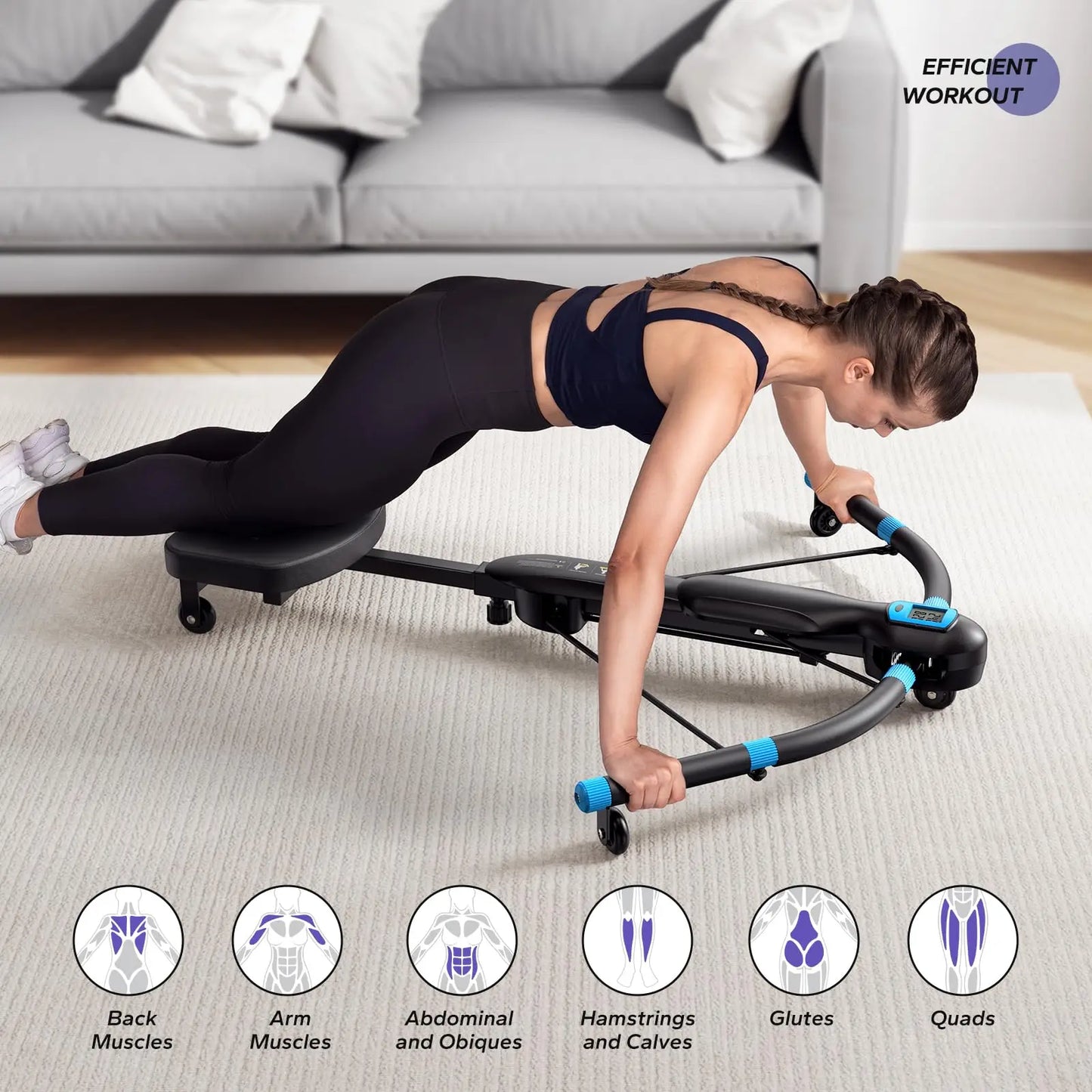 MERACH Dragonfly Core Trainers Ab Machine And Rowing