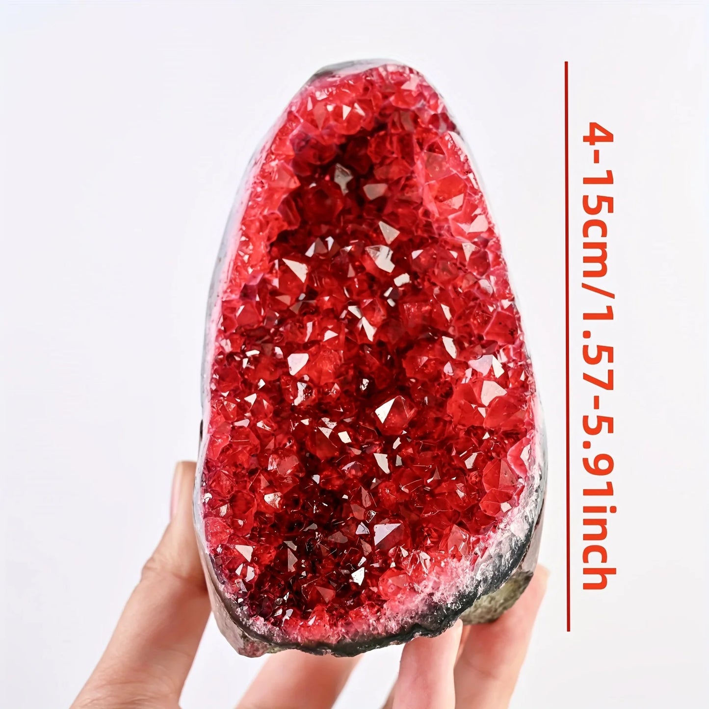Exquisite Geode Cut Display Cluster For Modern Home Office Decoration