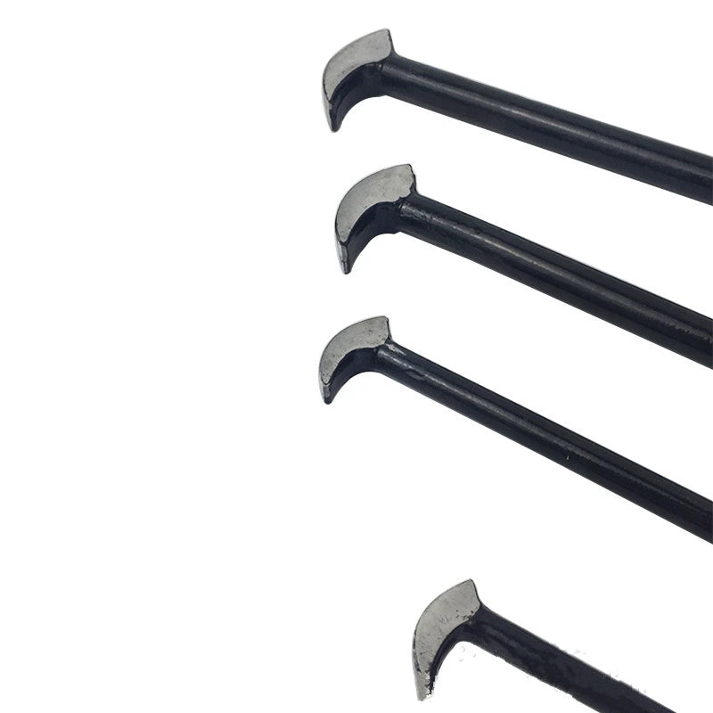 9804 Rolling Head Pry Bar Set 4Pcs/Set 6"12"16"20"Round Head Crowbar For Bar Farm Engine Workshop Hand Tools