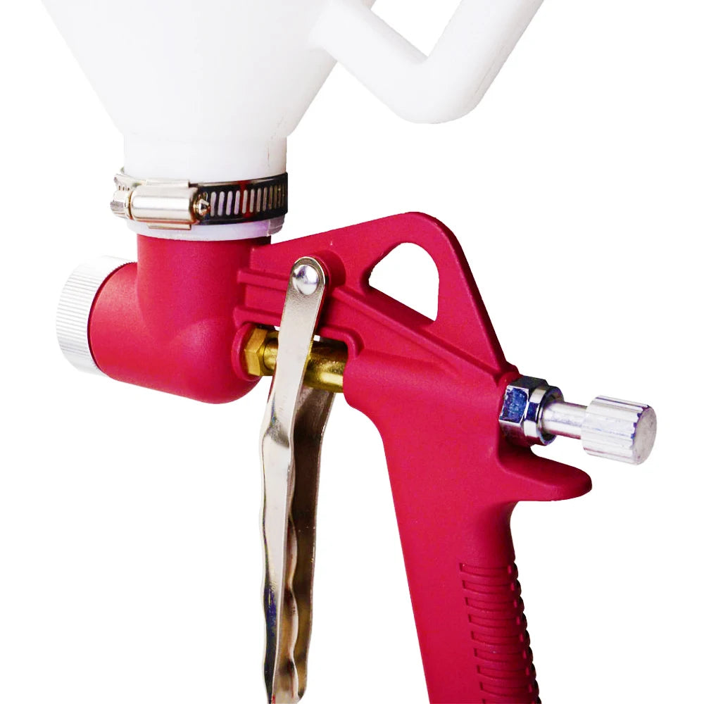 WENXING Air Hopper Spray Gun Paint Texture Tool Drywall Wall Painting Sprayer with 3 Nozzle