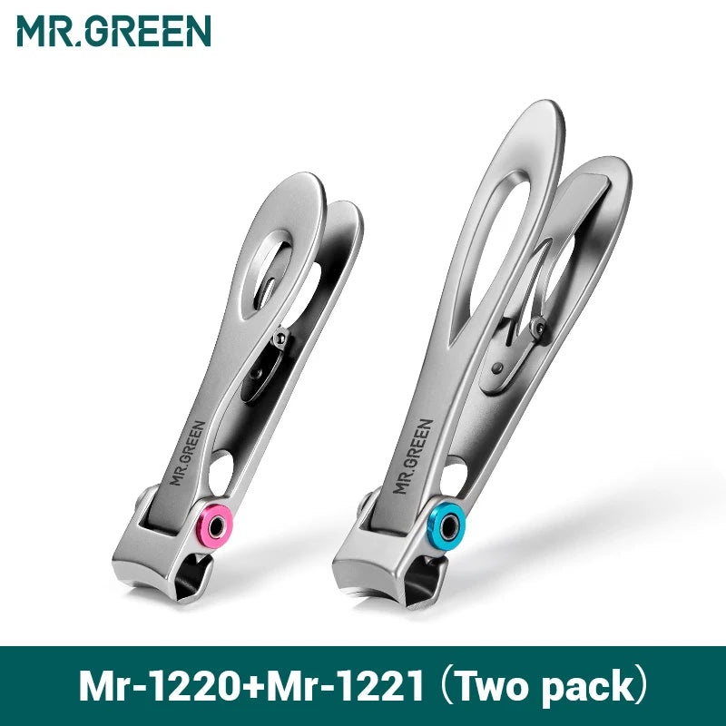 Mr Green Stainless Steel Nail Clippers for Manicure