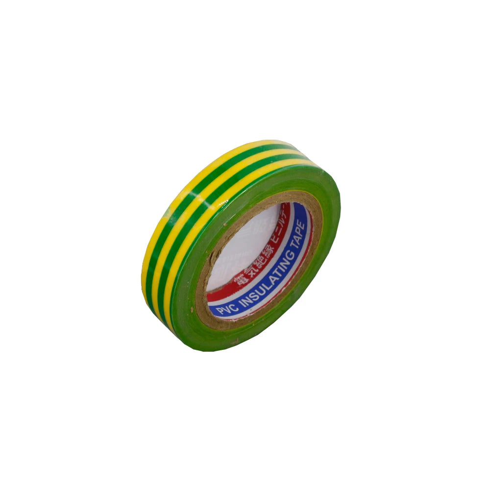 10 Meters Strong Electrical Tape Color Wear-resistant Lead-free Electrical Insulation Electrical Tape PVC Fame Retardant