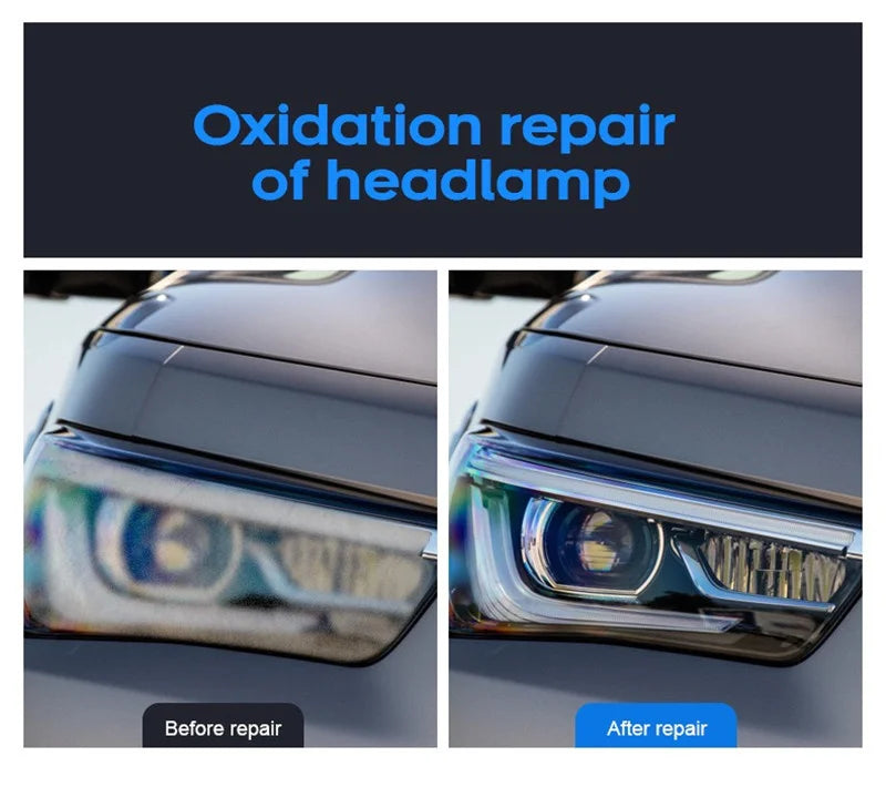 Car headlight polishing liquid polymer Car headlight chemicals polish restoration fluid 800ML evaporator lamps regeneration
