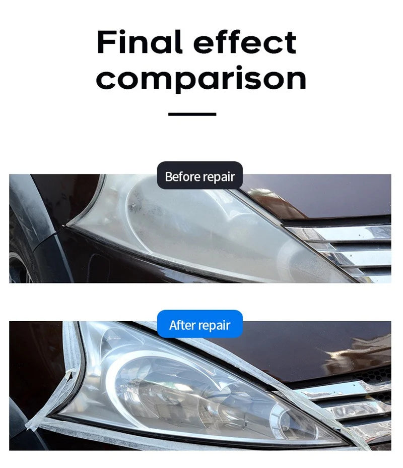 Car headlight polishing liquid polymer Car headlight chemicals polish restoration fluid 800ML evaporator lamps regeneration