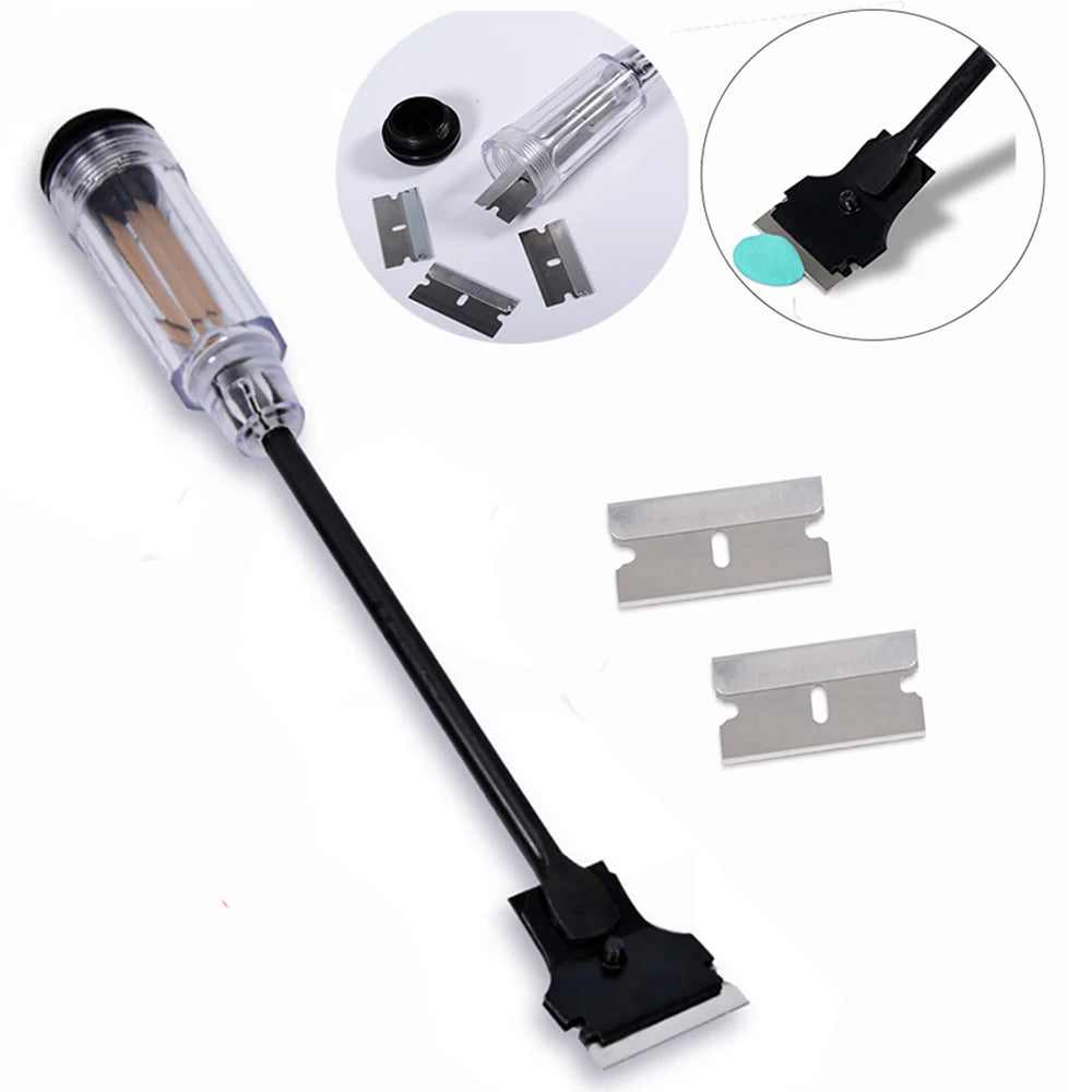 Car Wrap Scraper Razor Squeegee With Replacement Blades