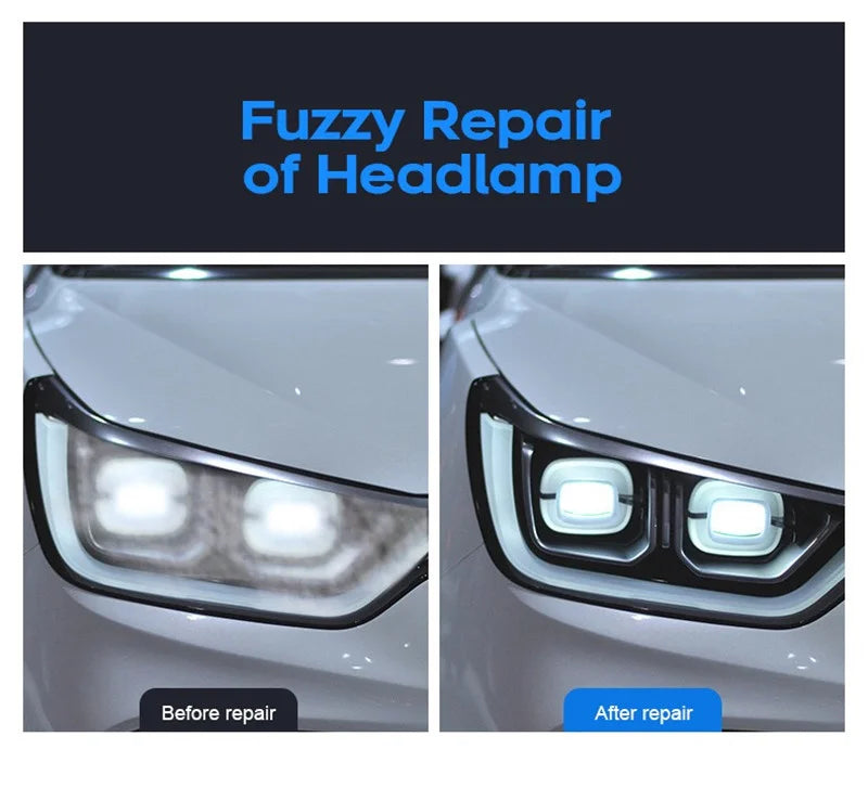 Car headlight polishing liquid polymer Car headlight chemicals polish restoration fluid 800ML evaporator lamps regeneration