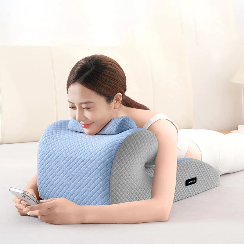 Ergonomic Cervical Traction Pillow For Posture Support And Relaxation