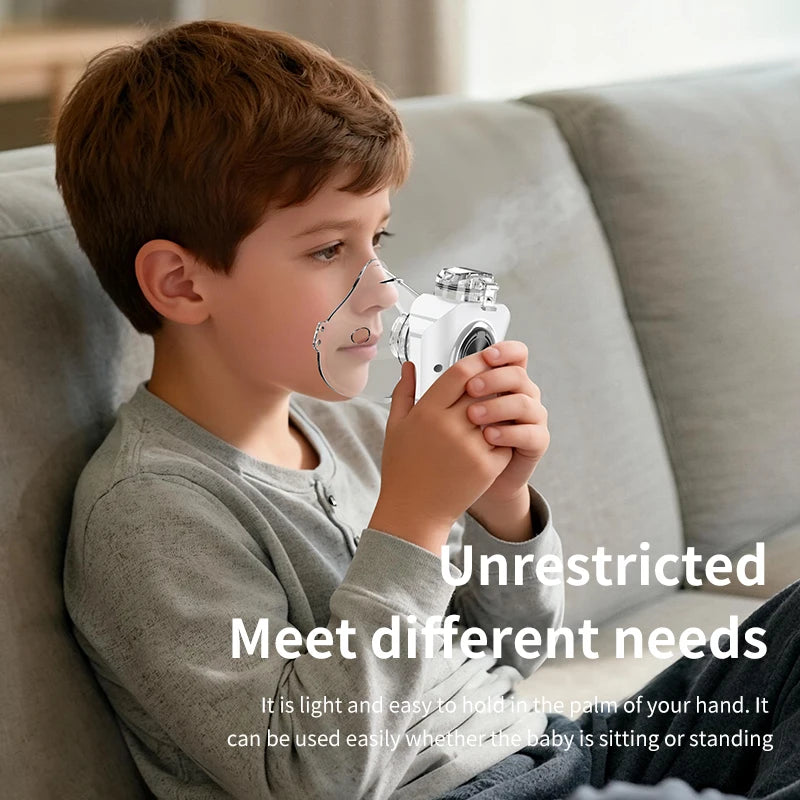 Portable 2-In-1 Eye Moisturizer And Nebulizer - A Multifunctional Device Featuring a Nebula Generator for Immediate Hydration, Relief for Dry Eyes, And Care for Sensitive Eyes, Providing a Comprehensive Mist Solution