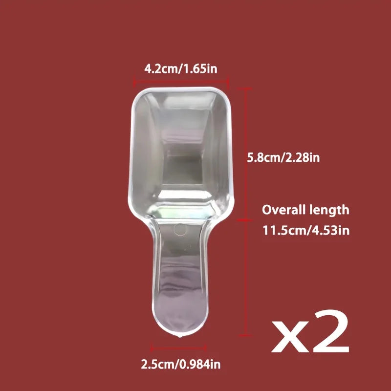 2pcs Glass Pantry Jar with Clamshell Lid for Pantry And Kitchen Countertops - Hand Washed, Reusable Round Container for Biscuits, Candy, Pasta - 1 Set Of 2pcs