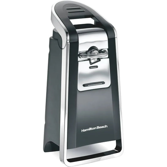 Hamilton Beach Smooth Touch Electric Automatic Can Opener Easy Push Down Lever Eliminates Sharp Edges Opens All Standard-Size