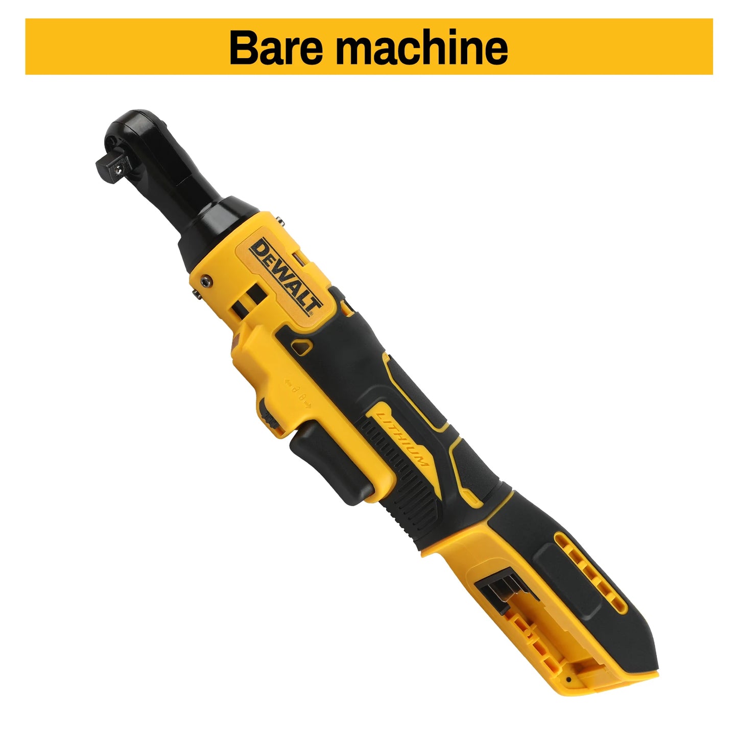 DEWALT DCF513 1/2 Brushless Cordless Ratchet Wrench Variable Speed Rechargeable High Torque Right Angle Fit DEWALT 20V Battery