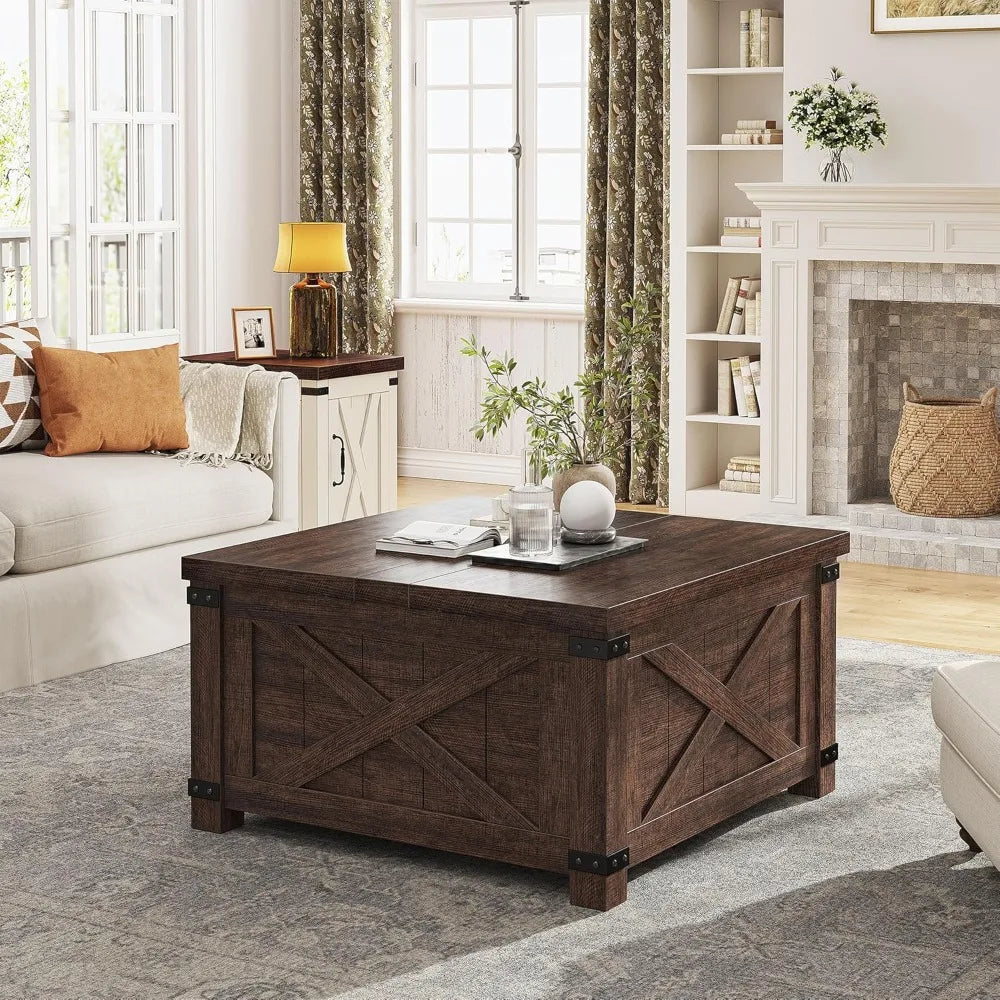 Lift Top Coffee Table With Hidden Storage Living Room