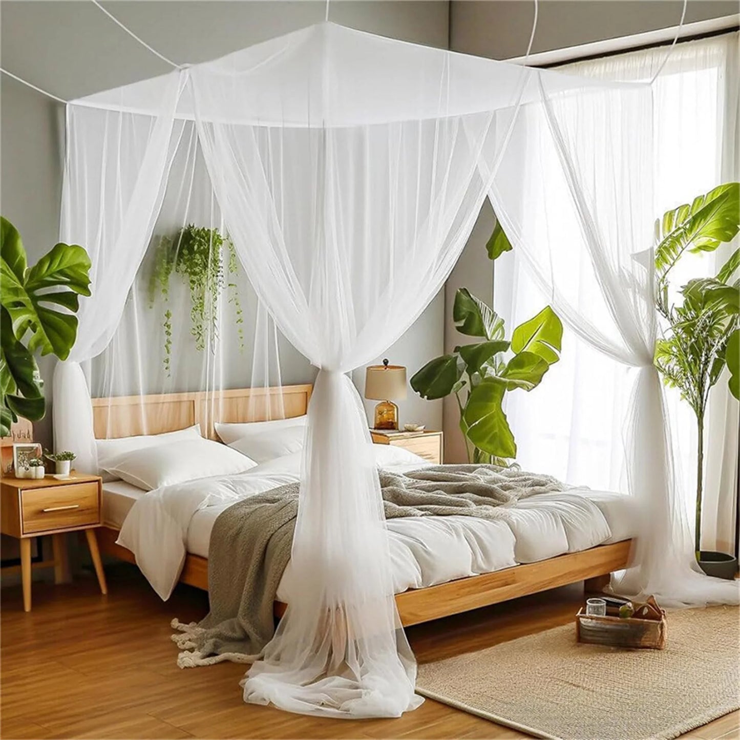 Portable and Lightweight Mosquito Net with Fine Mesh for Outdoor Adventures Ideal for Camping Hiking and Travel