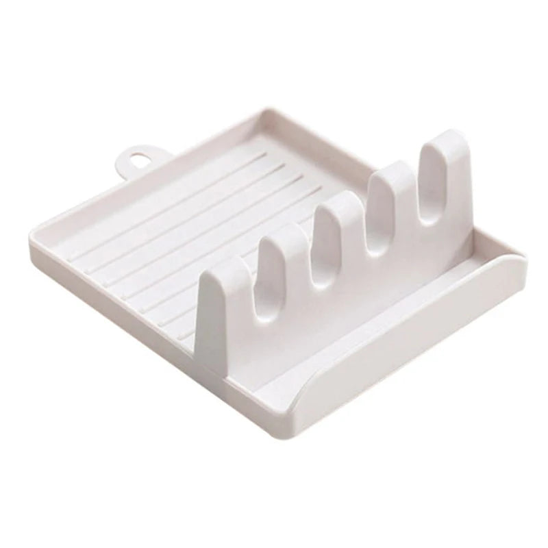 Spoon Rest Organizer For Kitchen Utensil Storage On Counter