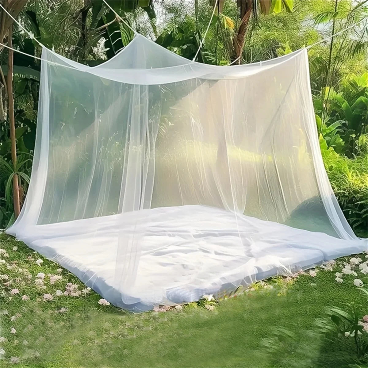 Portable and Lightweight Mosquito Net with Fine Mesh for Outdoor Adventures Ideal for Camping Hiking and Travel