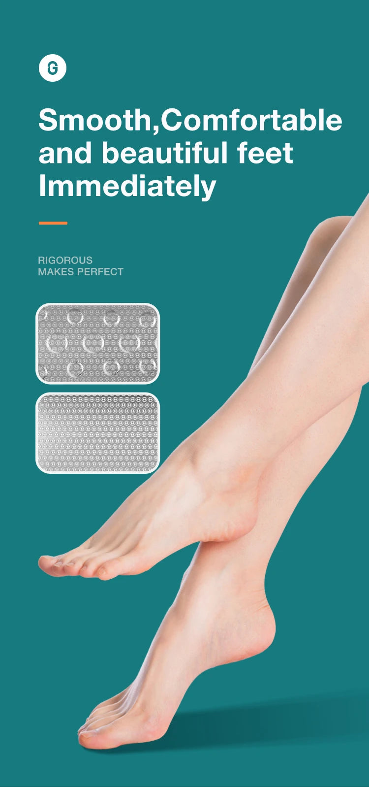 MR.GREEN Foot File Double Sided Callus Remover For Dead Skin Professional Pedicure Tools Callous Scraper Foot Sander Heel Filer
