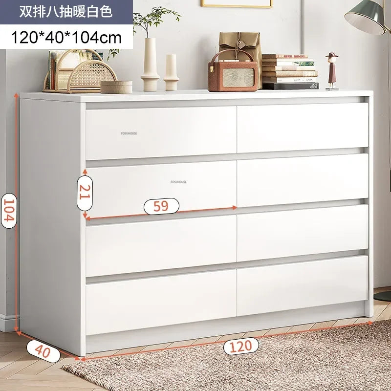 Modern MDF Living Room Cabinet Househol Living Room Furniture Against The Wall Chest Of Drawers Bedroom Storage Cabinet