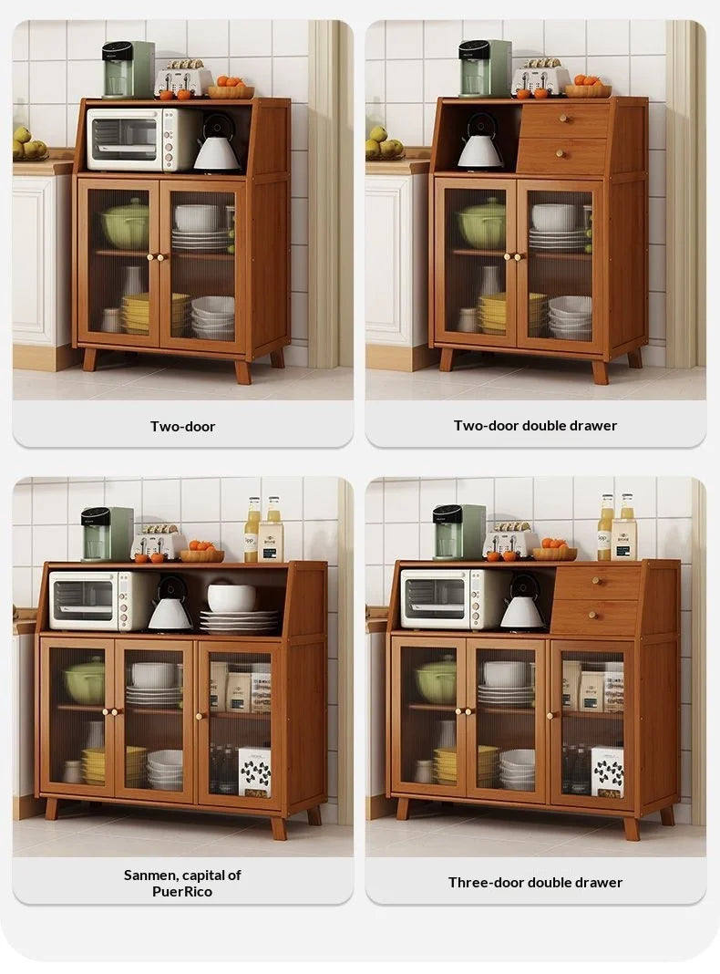 Narrow Living Room Storage Cabinet Multipurpose Sideboard Coffee Station Bar Cabinet Kitchen Pantry Drawer Organizer Furniture