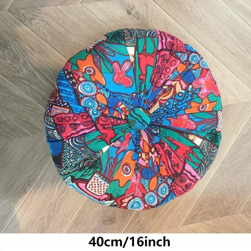 1 PC Bohemian Round futon floor cushion, household chair, sofa, chair cushion, bedroom buttocks cushion, office seat cushion