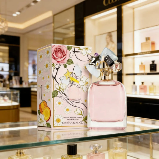 Mojie Perfect Miss perfume 3.4oz 100ml, funny pendant bottle, bright flower and fruit fragrance, full of confidence and girlish