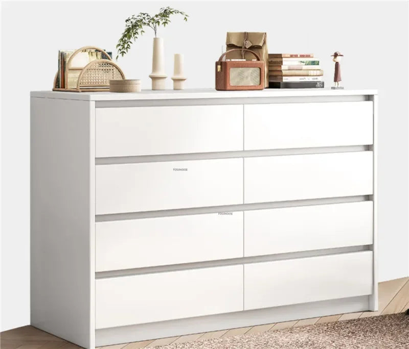 Modern MDF Living Room Cabinet Househol Living Room Furniture Against The Wall Chest Of Drawers Bedroom Storage Cabinet