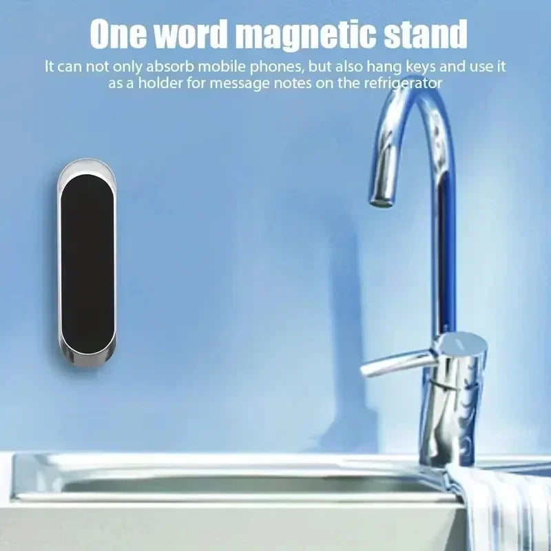 Mini Car Magnetic Phone Holder Stand Portable Universal Bracket Navigation Air Vent Mount for iPhone 16 -12 Samsung S25 Xiaomi