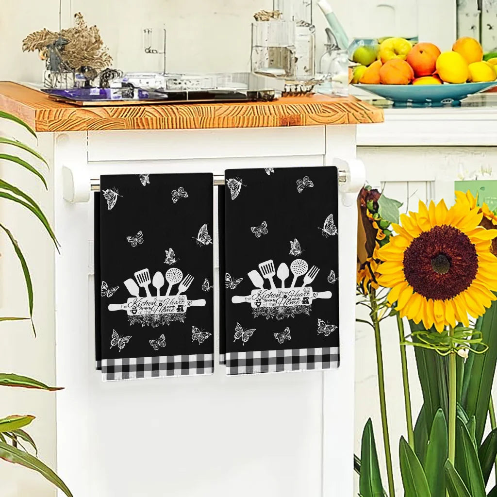 Super Absorbent Kitchen Towel Set for Cleaning and Cooking