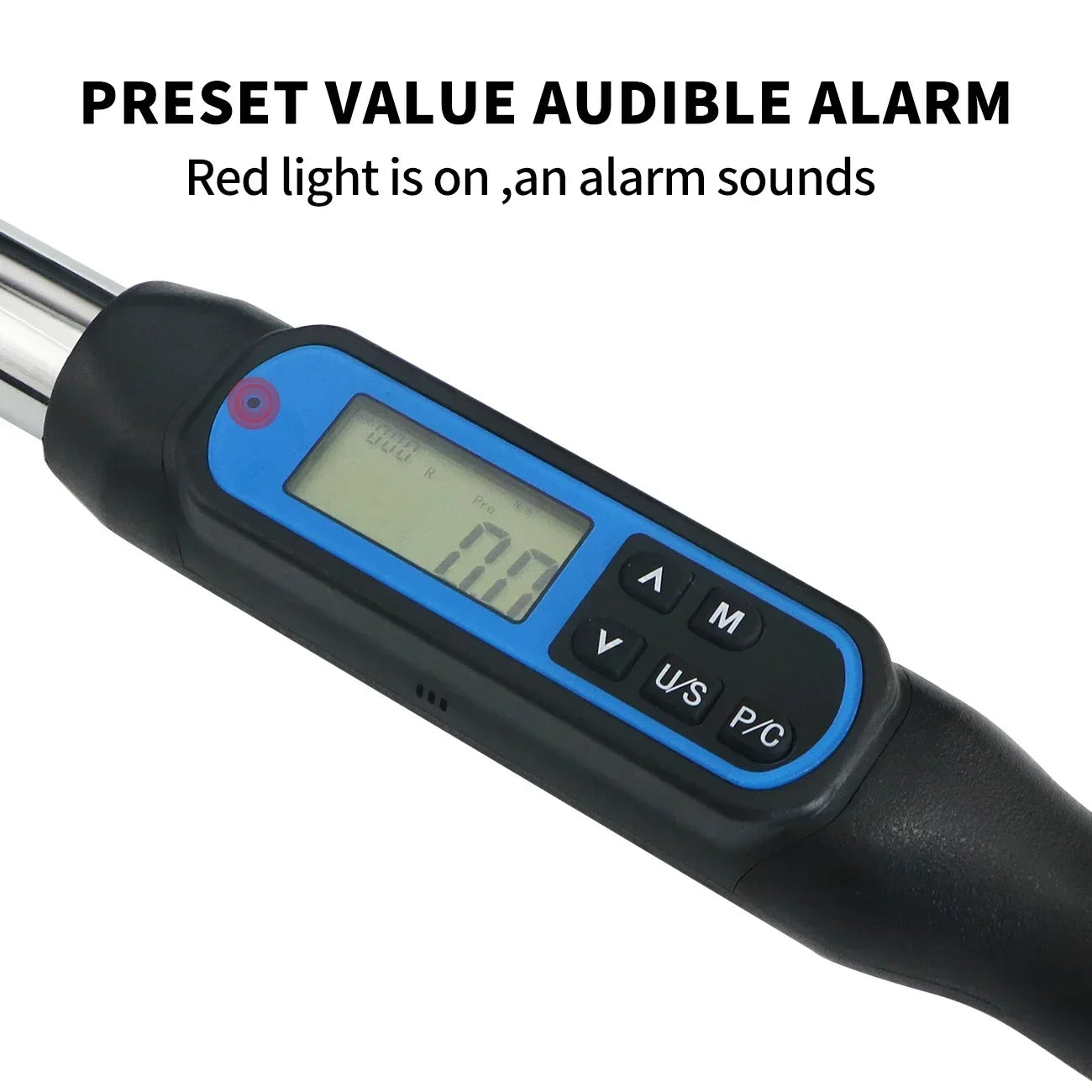 Shahe Digital Torque Wrench With LED Buzzer For Automotive