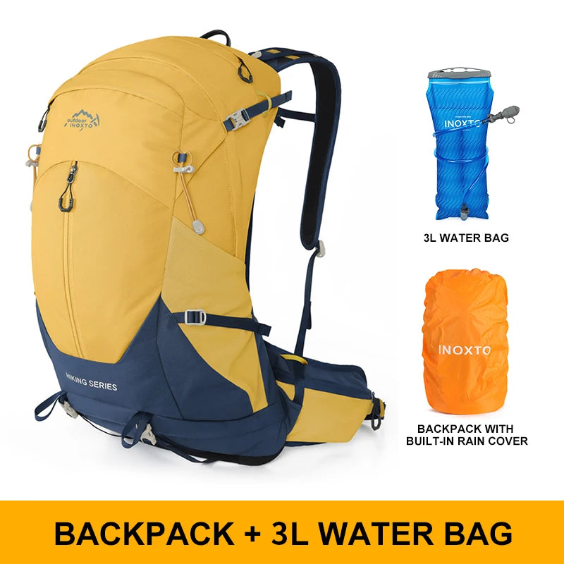 Hiking Backpack, Waterproof Hiking Daypack with Rain Cover, Lightweight Travel Camping Backpack for Men Women
