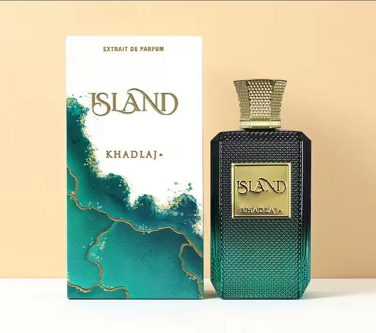 Exotic Island Fragrance Spray 100ml Unisex - KhadlajIsland Extrait De Parfum 3.4 Oz
