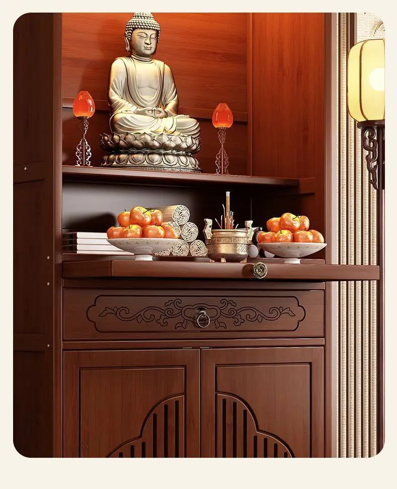 Non-solid Wood Living Room Cabinets Incense Stand Household Buddha Altar Living Room Cabinets Chinese-style Furniture Kast JTC