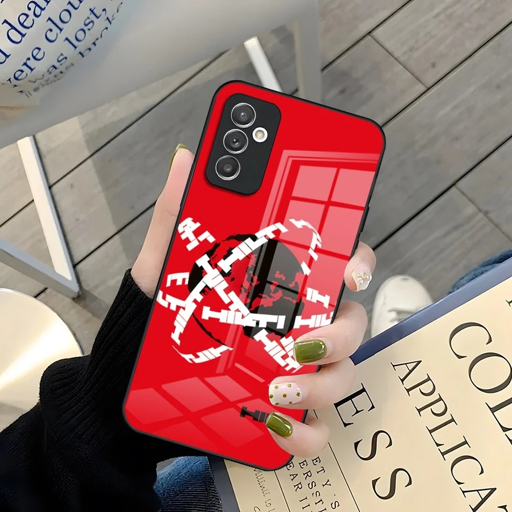 MINISO Toolbox Brand Hilti Tools Phone Case For Samsung A52 A71 A21 A54 A20 A12 Galaxy A34 A14 A32 Glass Cover