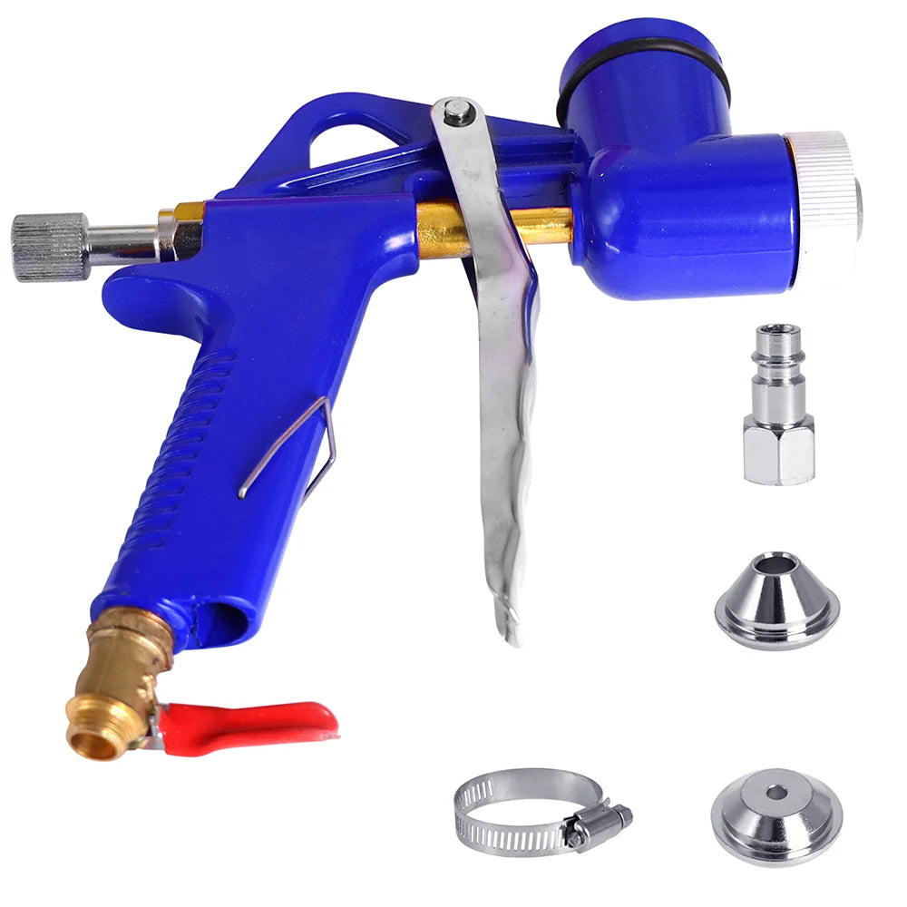 WENXING Air Hopper Spray Gun Paint Texture Tool Drywall Wall Painting Sprayer with 3 Nozzle