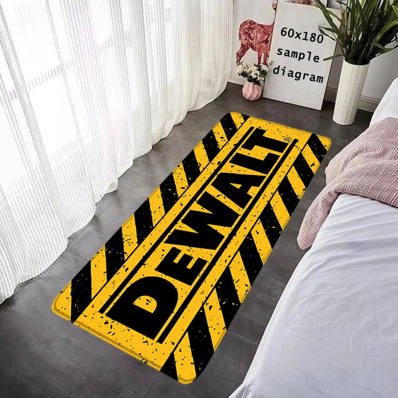 Interior Floor Mat Bathroom Doormat D-DeWalts Non-slip Foot Rug for Entryway Kitchen Carpet Bedroom Soft Bedside Mats Home Decor