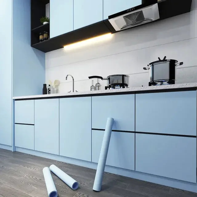 Oil Proof Waterproof Self Adhesive Wallpaper for Kitchen Cabinets