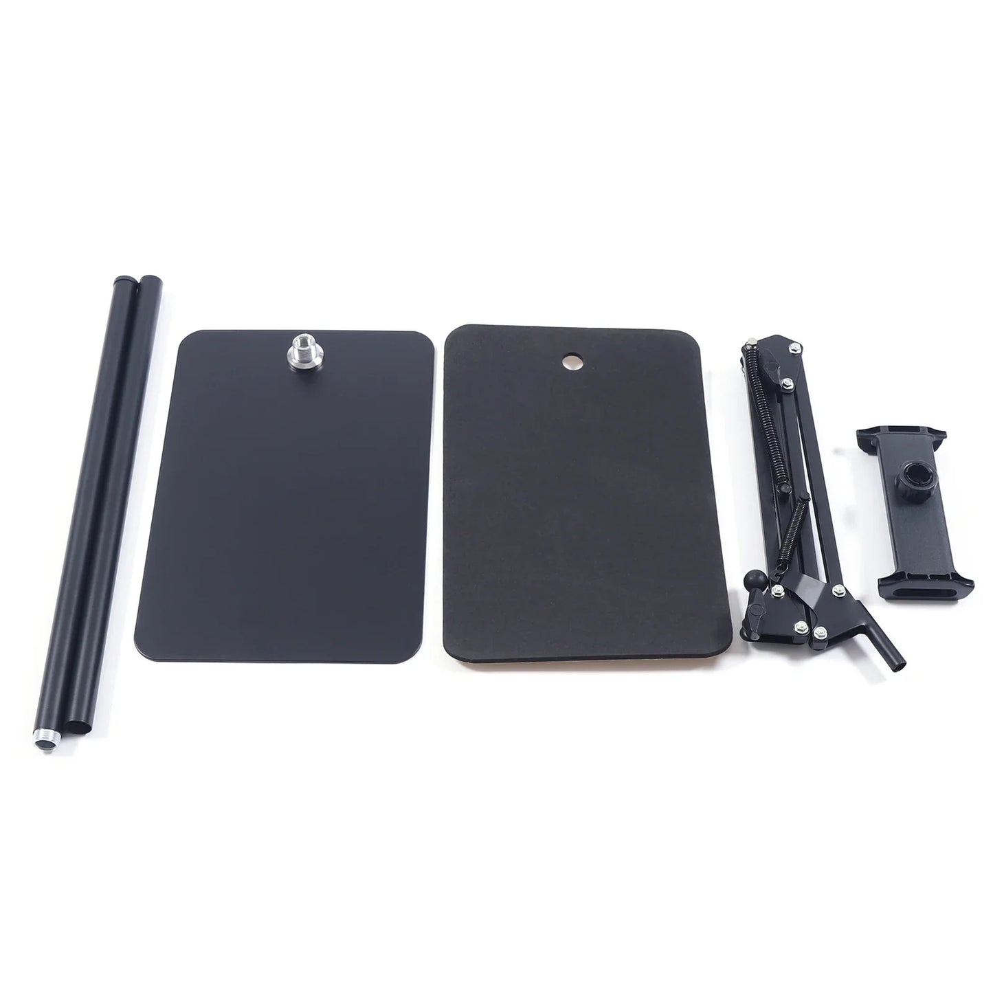 1.35M Height Tablet Stand Tripod Floor Holder Adjustable Tablet Mobile Phone Mount Lazy Frame Enlarged Square Base