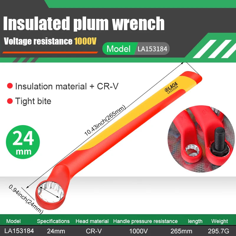 LAOA VDE Insulated Torx Wrench 1000V Protection Home Improvement DIY New Energy Vehicle Maintenance Electrician Tools