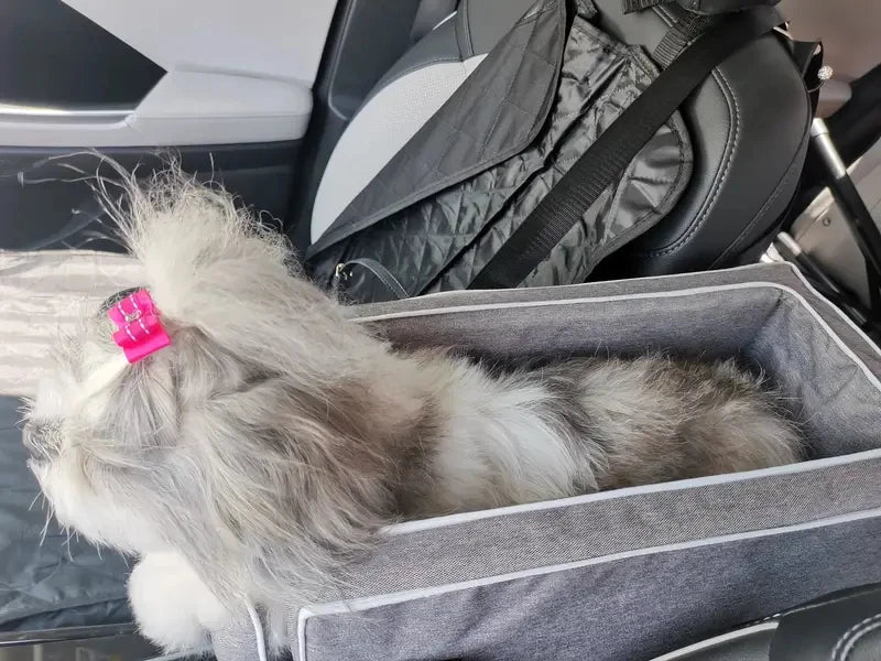 Protective Nylon Pet Car Seat And Travel Carrier Bed