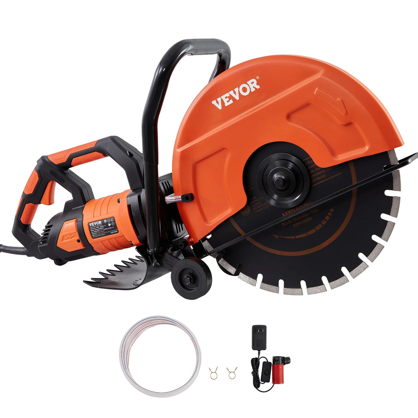 Electric Concrete Saw With Wet Disk Saw For Precision