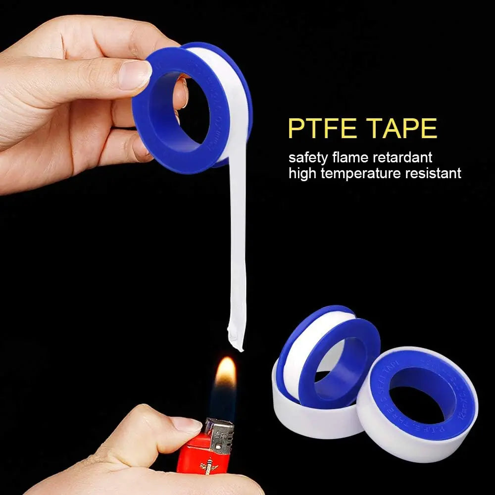 Water Pipe Stop Leaks Sealing Tape Sink Drain Pipe Thread Duct Tapes Plumbing Fitting Repair Tool Waterproof PTFE Sealant Tape