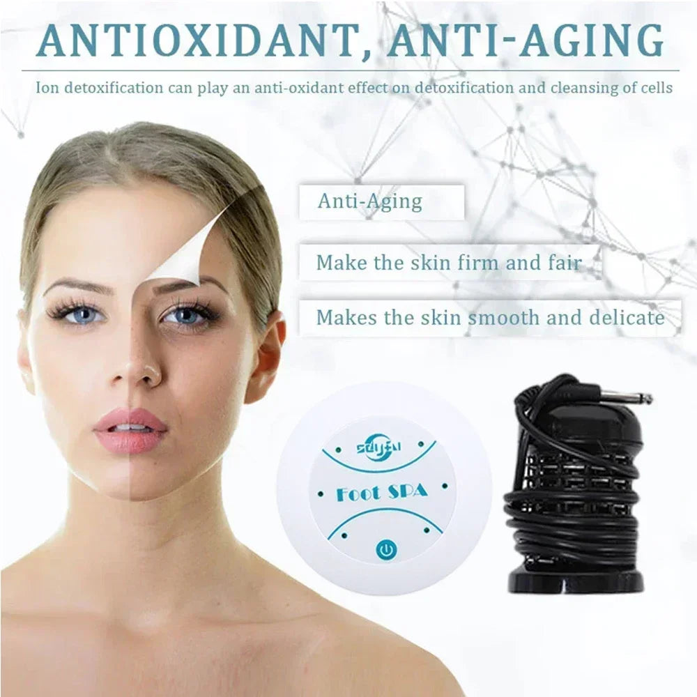 Detox Ionic Foot Spa Bath Machine Massage Foot Ionic Detoxification Relieves Fatigue Promote Good Health And Full for Vitality