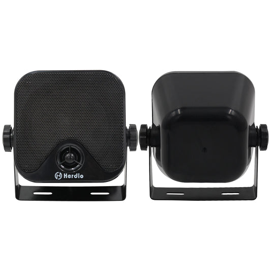 Herdio Waterproof Marine Speakers 100W Outdoor ATV UTV