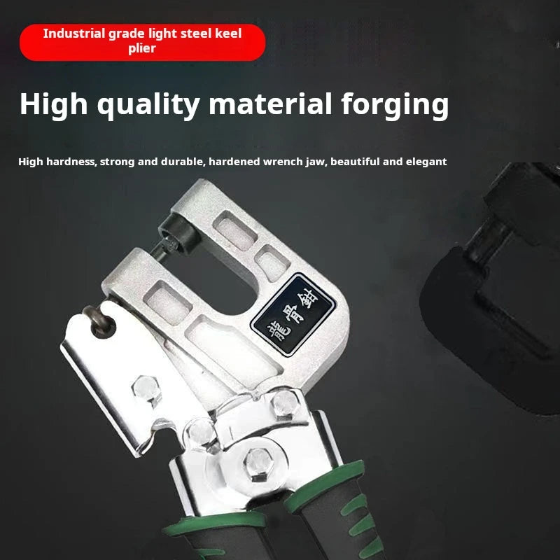 No-punch tool Sheet Metal Iron sheet punching Keel forceps Rivet-free pliers Iron sheet punching pliers Decoration team ceiling