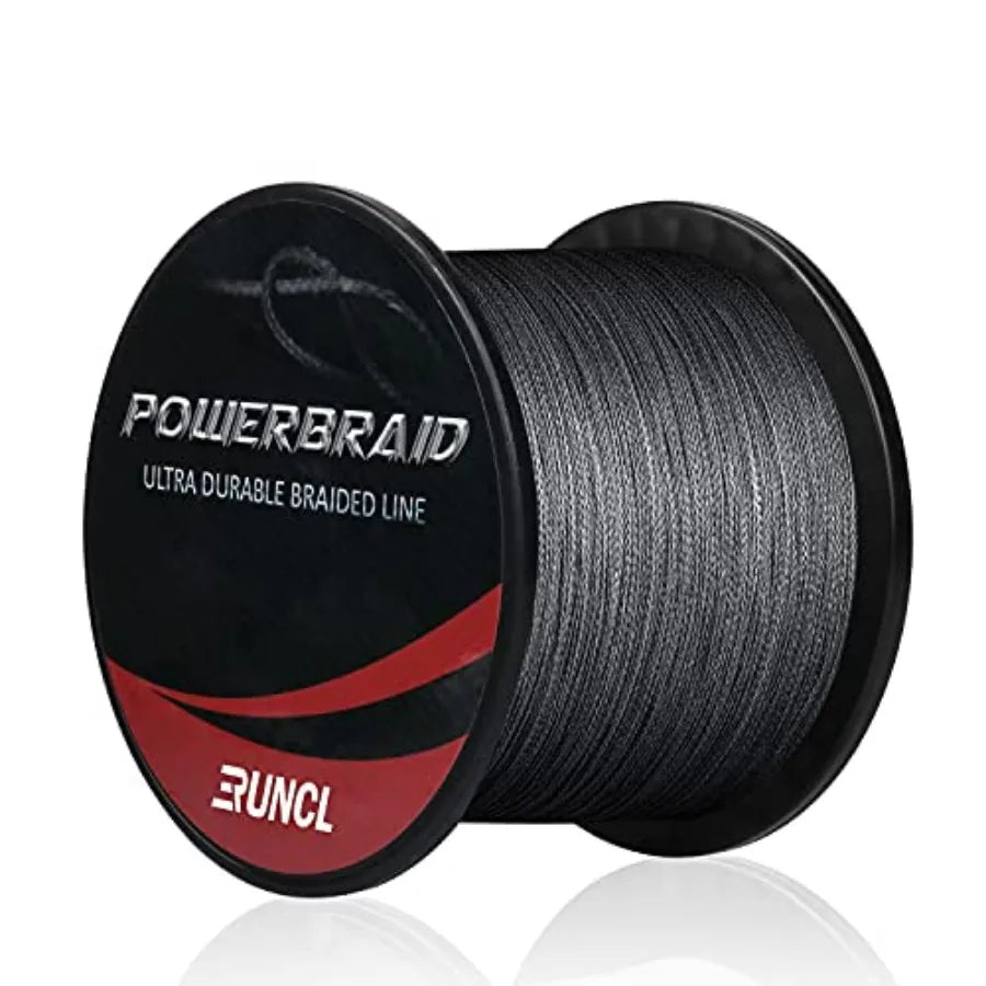 PowerBraid Fishing Line 4/8/9 Strands, Braided Fishing Line 300/500/1000Yds - Seamless Weaving Tech, Enhanced Coating Tech, Zer