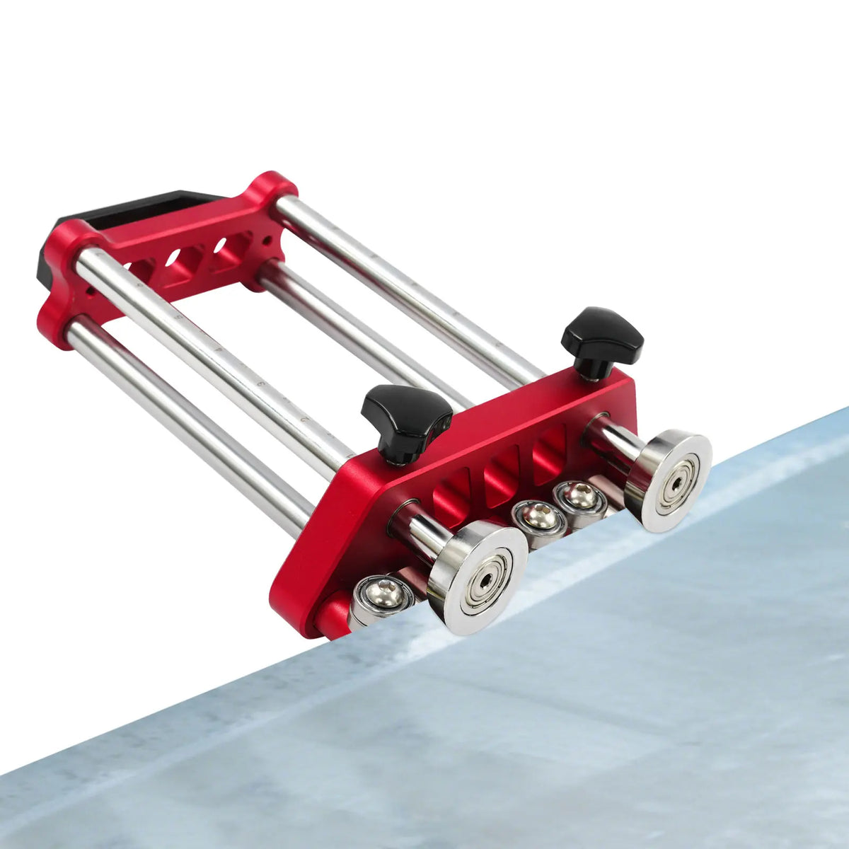 Sheet Metal Bending Tool 0-100°, Metal Roller for Aluminum Iron Steel, Scratch-Free 90° Bends Ready to Use